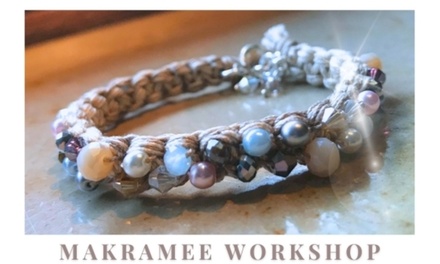 Für 2 Personen: Makramee-Schmuck-Workshop inkl. Material, Snacks & Getränke - Atelier Christiane Klieeisen