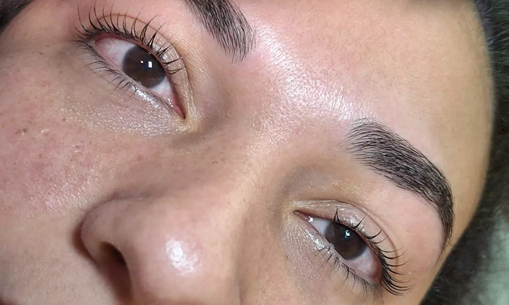 Achieve Gorgeous Lashes with One Lash Lift with Optional Tint or Brow Lamination ( Up to 50% Off ) - Second Medium