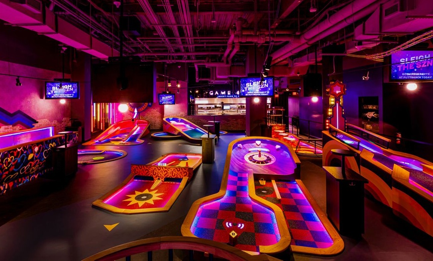 Image 2: Upscale, Tech-Infused Mini Golf for 2 or 4 - Tax Included