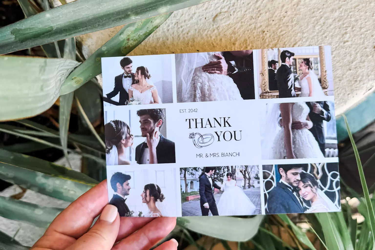 Custom Double-Sided Thank You Cards, 24–200 with Envelopes Included (Up to 57% Off)