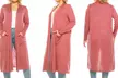 MOA Collection Women's Plus Size Long Sweater Cardigan - Second Medium