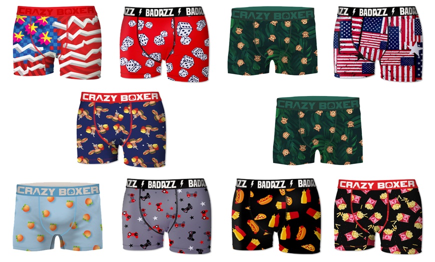 Image 4: Set of 10 Men's Boxers