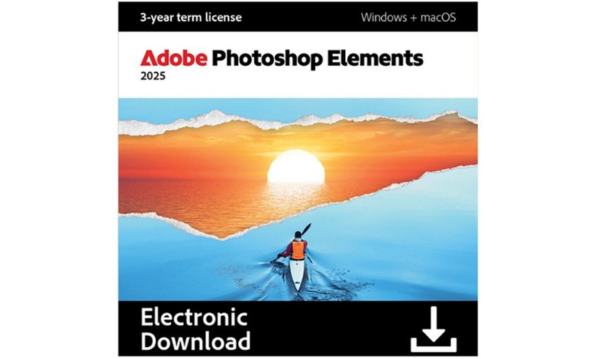 Image 3: Adobe Photoshop ou Premiere Elements 2025 - licence de 3 ans