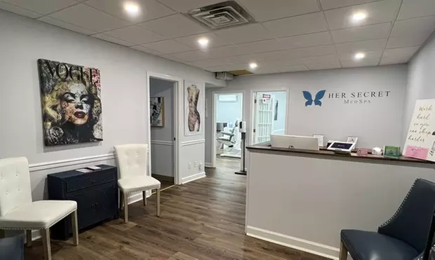 Three or Six Laser Hair Removal Sessions at Her Secret MedSpa