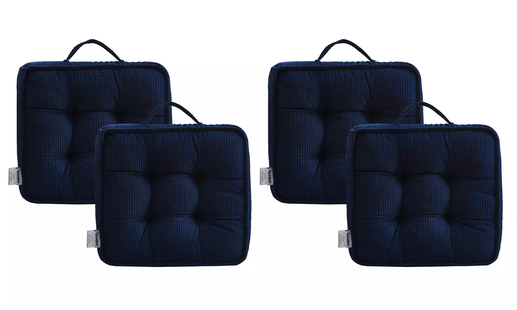 Set of Two or Four Extra Thick Booster Seat Cushions