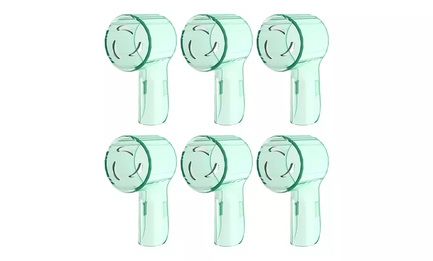 Image 8: 6Pcs Toothbrush Head Covers
