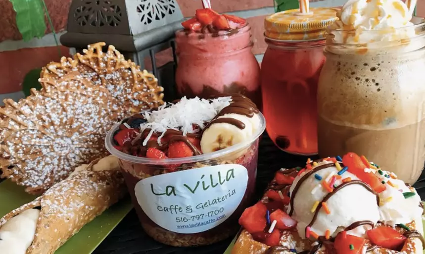 $8 for $15 Towards Pastries, Gelato, and Coffee at La Villa Caffe & Gelateria - Primary Image
