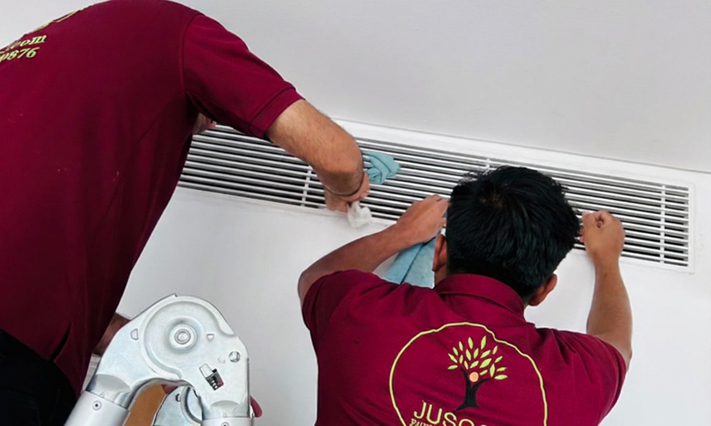 Improve Air Quality with Jusoor Facility Management AC Duct Cleaning
