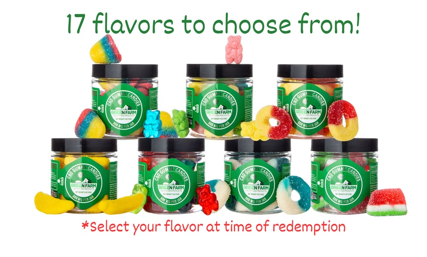 Image 2: Green Farm Organic CBD Gummies – Potent 500mg–5000mg