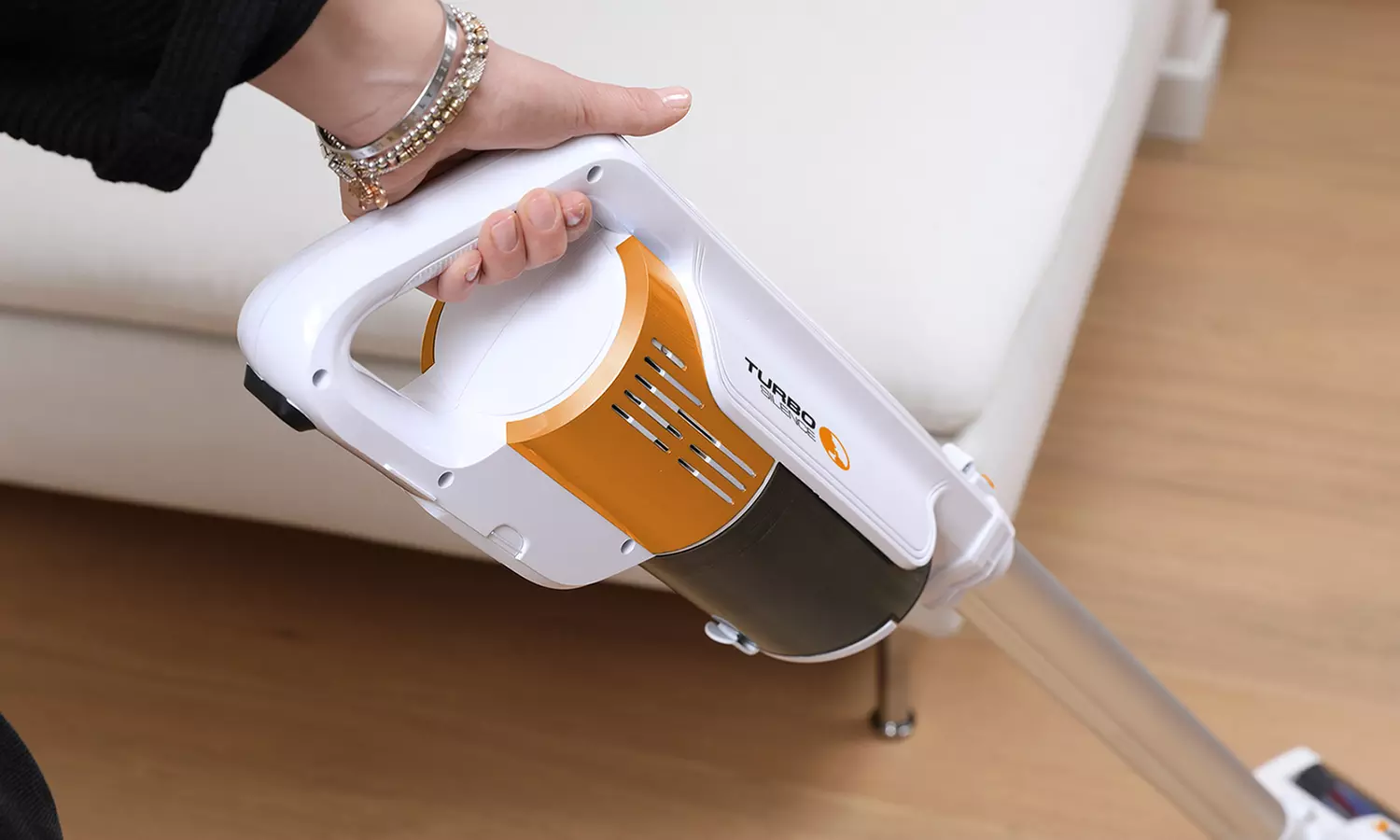 Draadloze stofzuiger Turbo Silence + kit Dierenverzorging