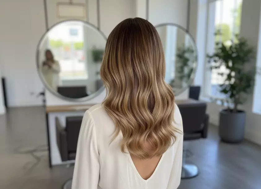 Waschen, Schneiden, Föhnen, opt. Strähnen oder Balayage für 1 Person
