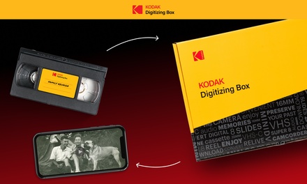 FLASH SALE - Kodak Digitizing $10 Tape Transfers - 10 Tapes - Legacybox