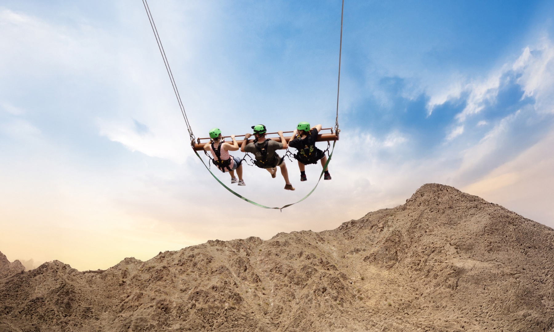 Giant Swing Experience at Fujairah Adventure Park