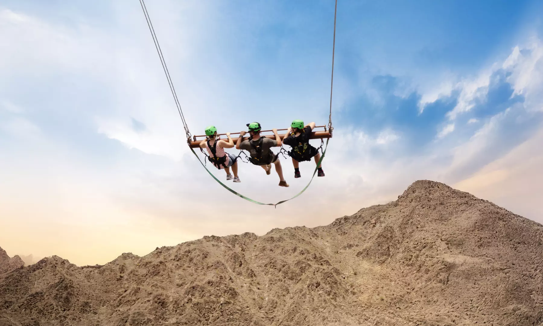 Giant Swing Experience at Fujairah Adventure Park