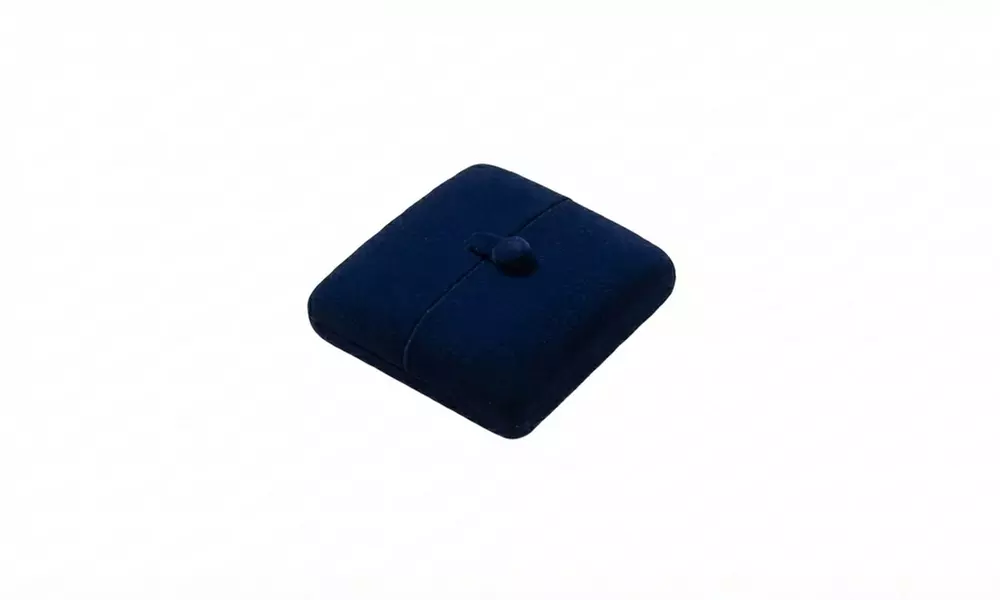 Velvet Jewellery Box with Secure Closure