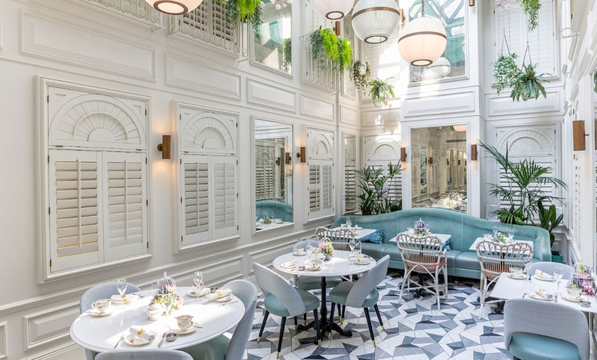 Image 2: Indulge in British Afternoon Tea at Botanica - 5 Star Luxury in London