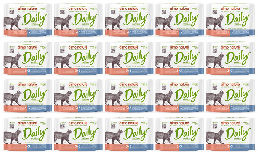 Image 6: Fino a 200 bustine di cibo umido o snack per gatti Almo Nature