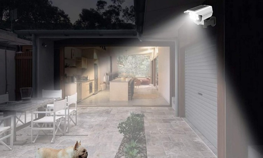 Image 3: Outdoor Solar Security Lights with Motion Sensor