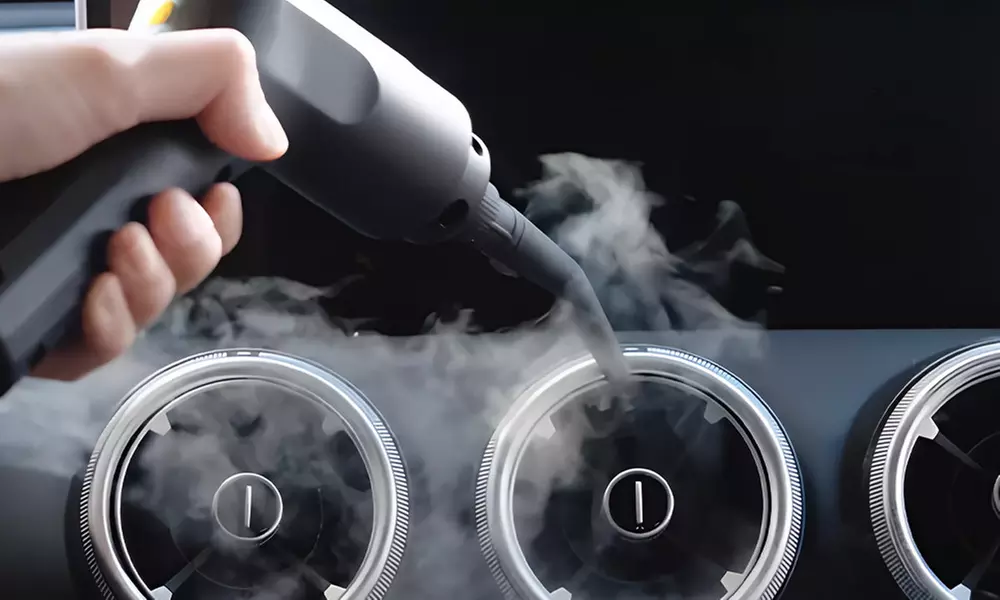 Nettoyeur vapeur portable polyvalent