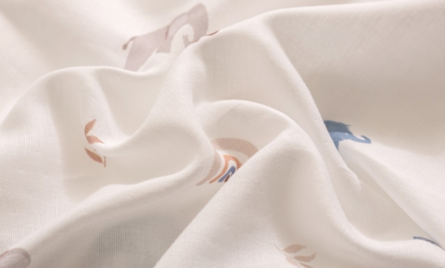 Image 73: Breathable Pure Cotton Kids Pillowcase Pair