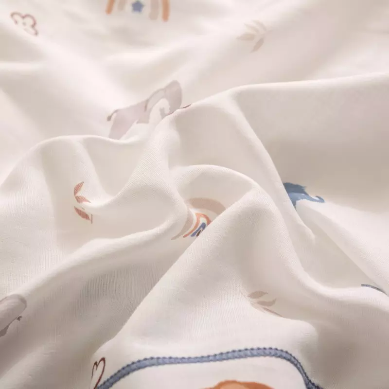 Breathable Pure Cotton Kids Pillowcase Pair