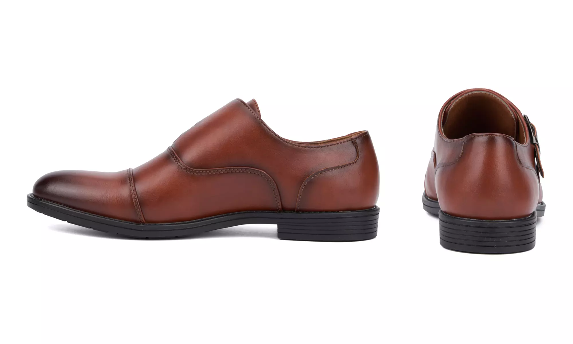 New York & Company Men's Marlon Monk Strap Dress Shoe
