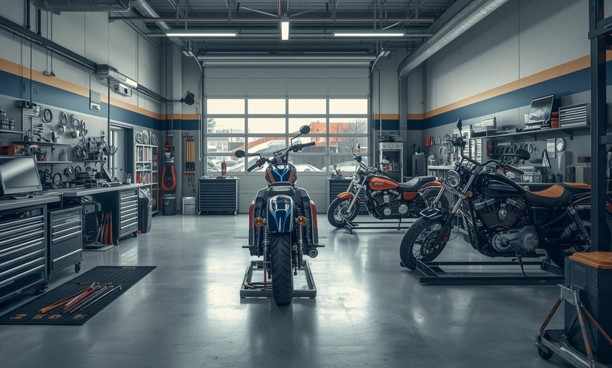 Image 1: Smooth Rides with a 3-hole Harley Davidson Oil change