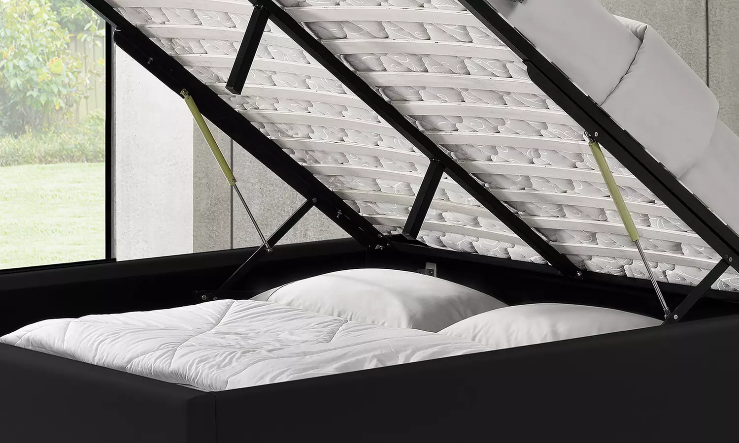 Structure de lit avec coffre "Salamanque" de Kocoon