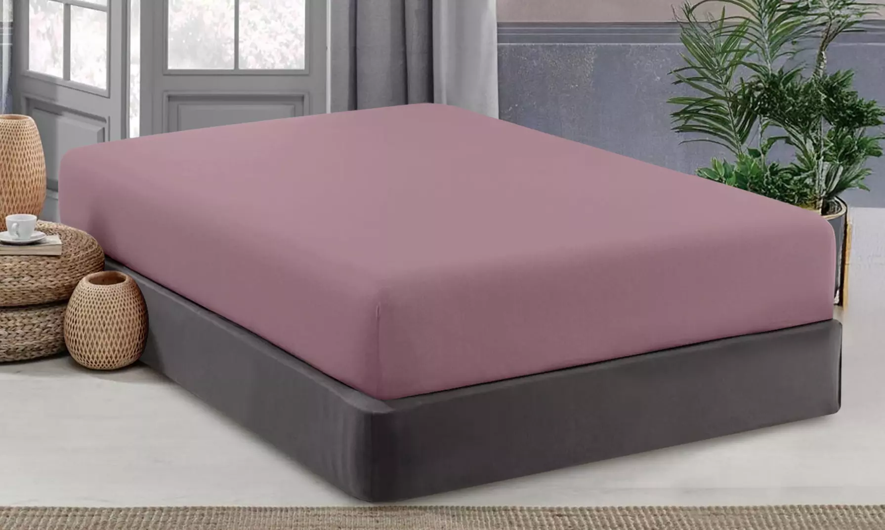 Lenzuolo sotto con angoli no stiro