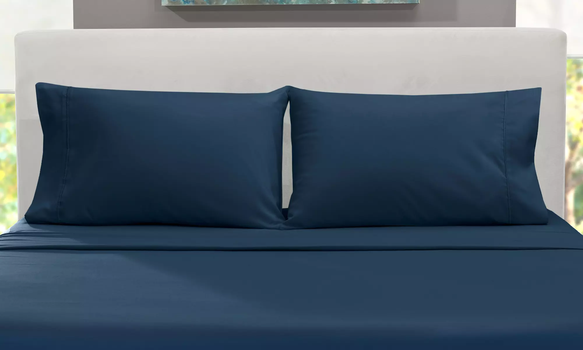 Nestl Extra Deep Pocket Sheets - 18-24 Inch Fitted Bed Sheet Set - 6 Piece