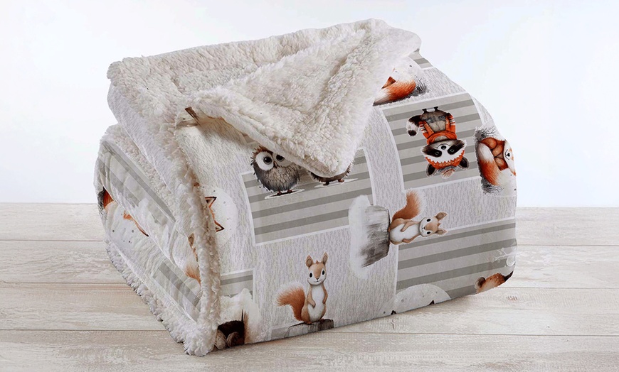 Image 13: Manta Sherpa suave y cálida