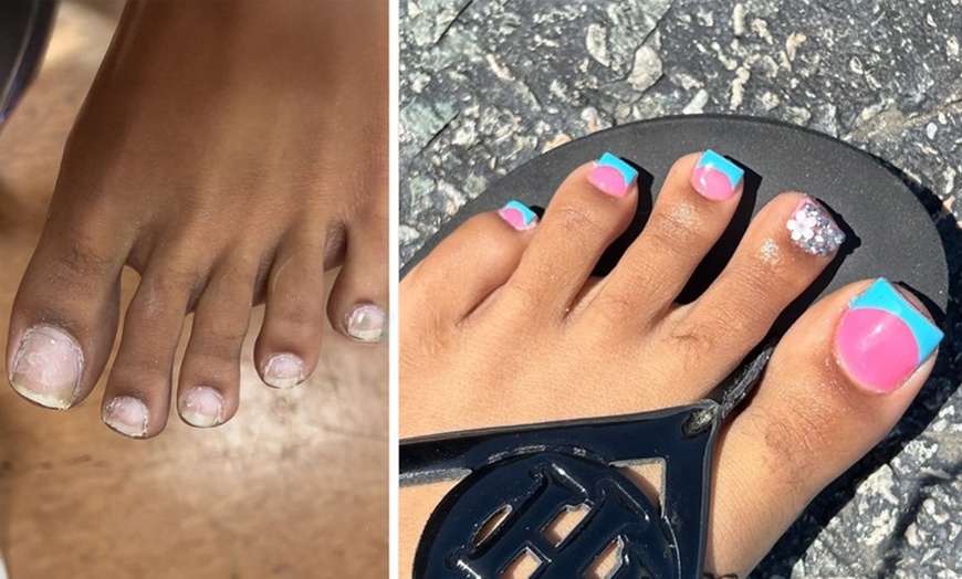Image 1: Up to 64% Off on Nail Spa/Salon - Nail Design at Luxacrylx