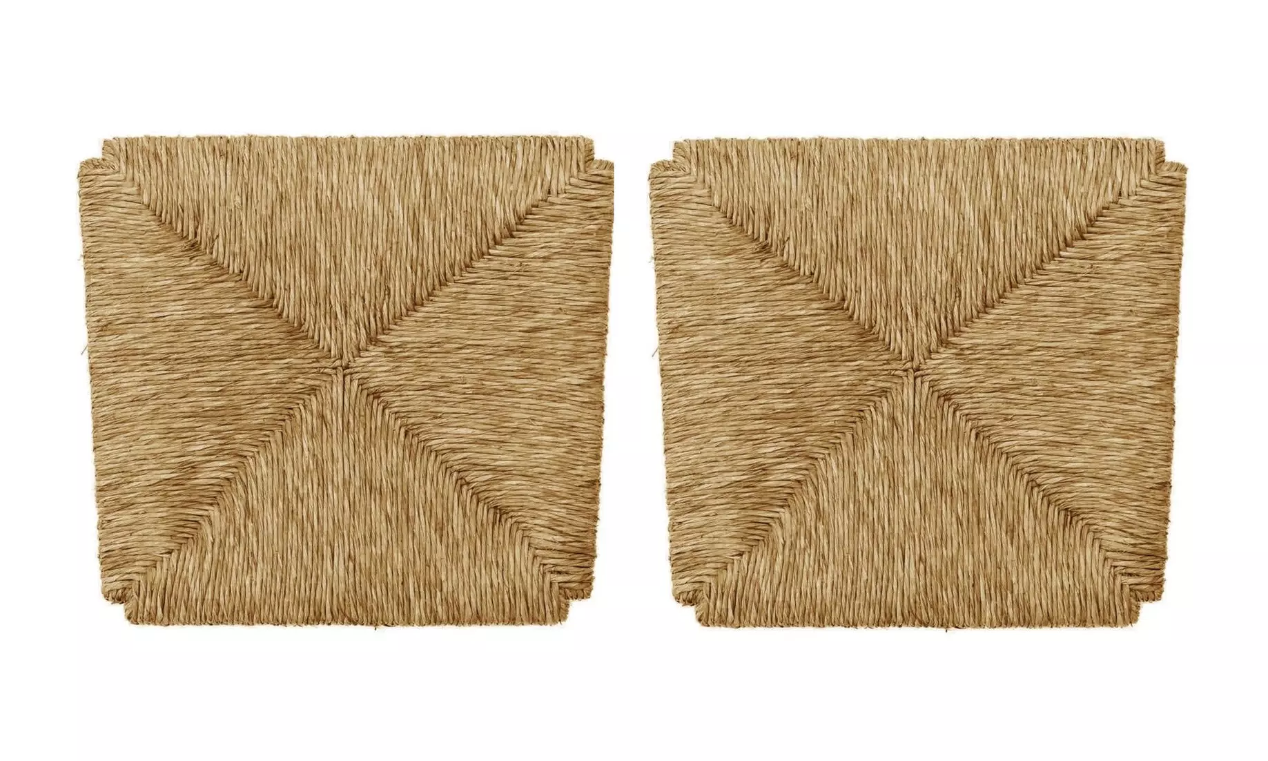 2 o 4 asientos de repuesto de paja natural para silla