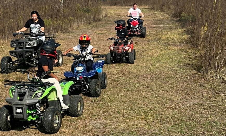 Image 2: Youth ATV Adventures: Guided 30-Minute Rides on a Scenic Ranch