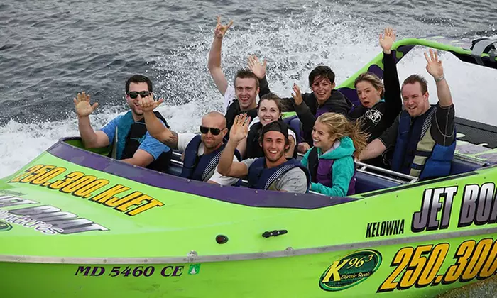 Okanagan Lake Jet Boat Tour for One or Two with Kelowna Jet Boat Adventures (Up to 35% Off) - Second Medium