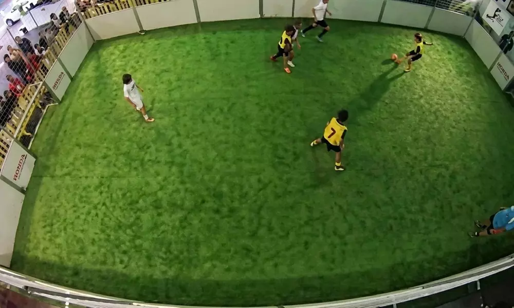 1 o 2 sesiones de alquiler de campo de fútbol indoor 3 vs 3