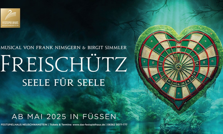 Image 1: Ticket für das Musical „Freischütz“ von 6.-10.02.2025