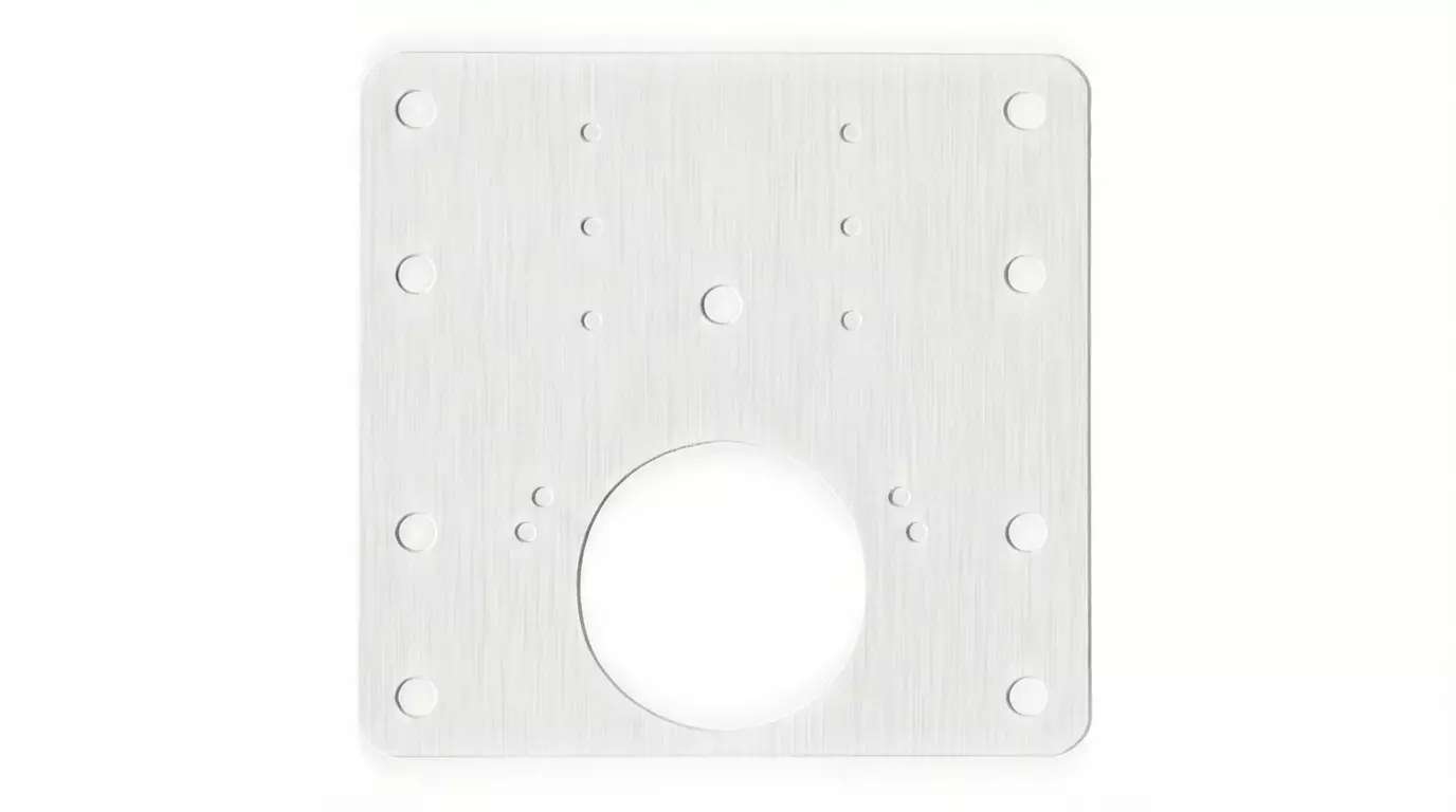 10-Pack Cabinet Hinge Repair Plate Kit - Stainless Steel Heavy Duty Fix for Kitchen & Wardrobe Doors with Screws