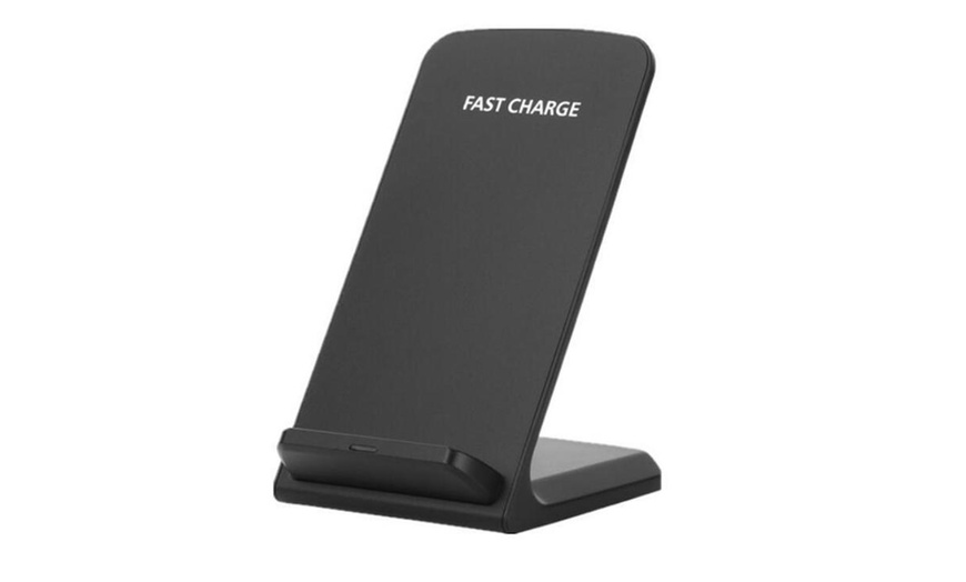 Image 2: Black Wireless Charger