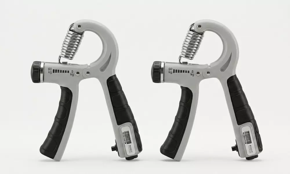 Adjustable Grip Strengthener with Built-in Counter