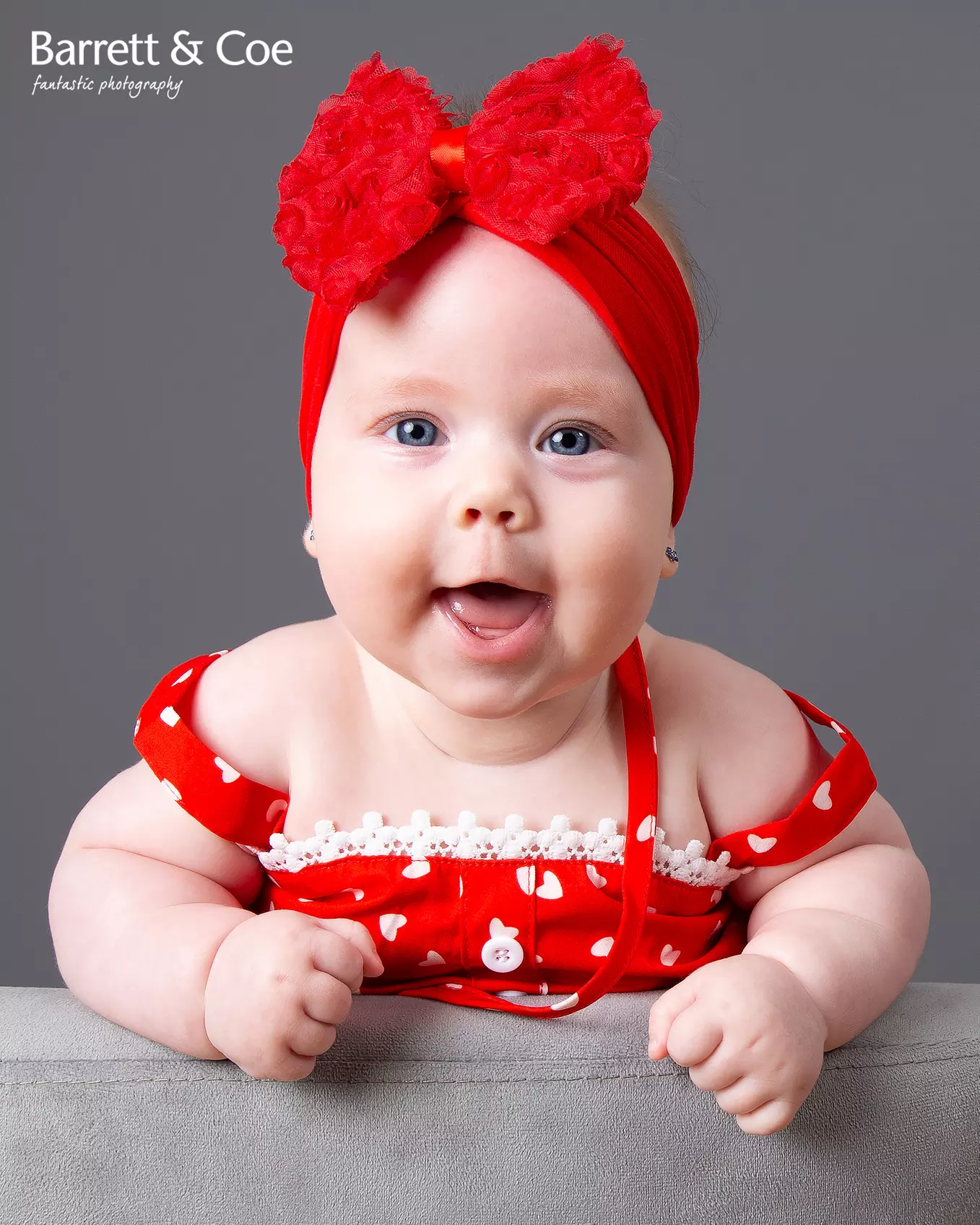 Baby Photoshoot I 8'' x 6'' Print I Barrett & Coe Studios