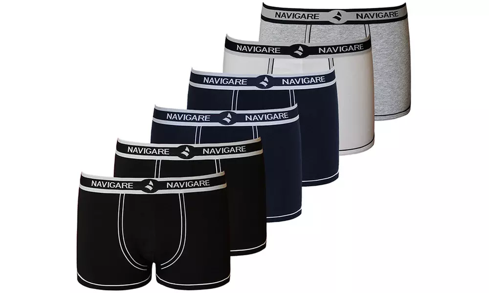 Pack di 3 o 6 slip o boxer da uomo Navigare
