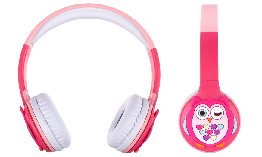 Image 3: Kids' Bluetooth On-Ear Headphones