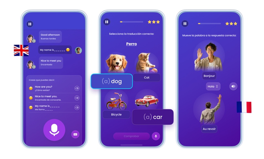 Image 4: Prémium curso online de idiomas vía app o computadora con Mondly