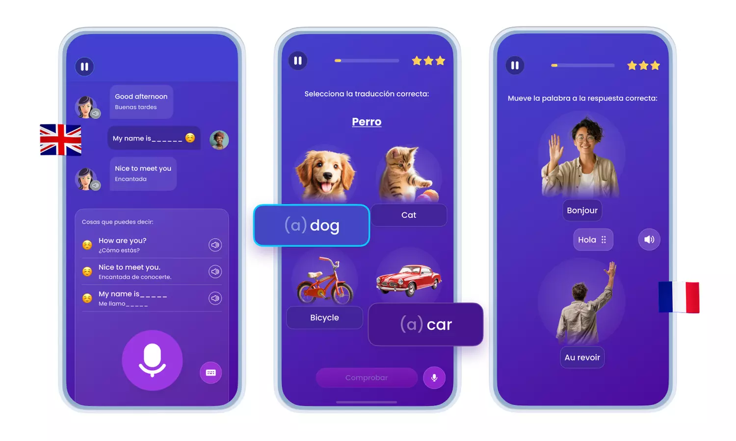 Prémium curso online de idiomas vía app o computadora con Mondly