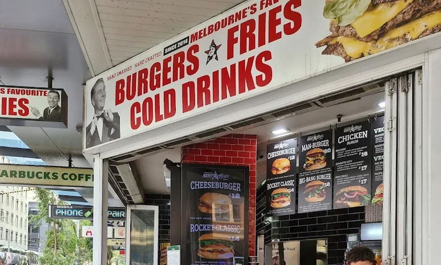 Image 6: Rocket Classic Burger Meal for One at Multiple Locations