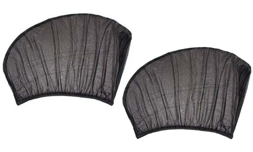 Image 2: Set of Two sunshades for front or rear car windows