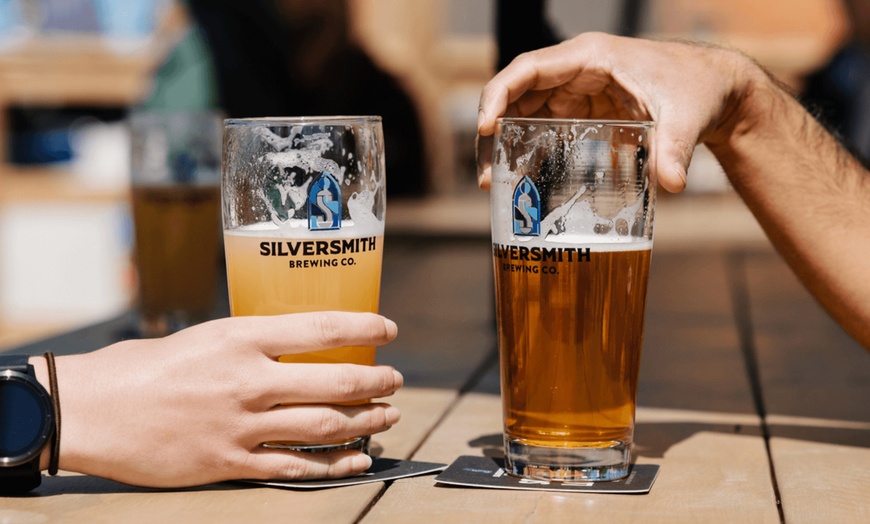 Image 3: Brewery Tour, Beer Flight, Souvenir Glass for One, Two or Four 