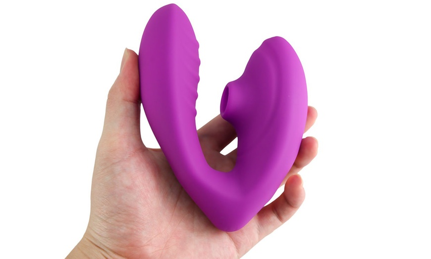 Image 3: Invisible Wearable Clitoral Sucking G Spot Vibrator Stimulator 