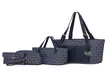 MKF Havenly Signature Tote Bag Set: Vibrant Colors - Includes Main Tote, Mini Tote, Pouch, Wristlet, & Coin Wallet - Second Medium